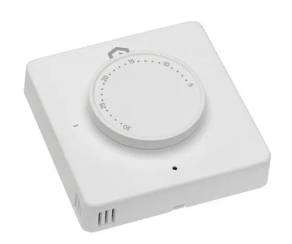 Water-based underfloor heating thermostat