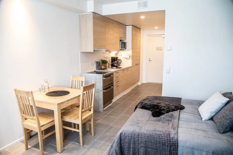 Skistar apartment kitchen