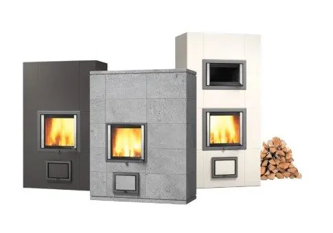 Heat-storing fireplaces – heat is stored in the structure